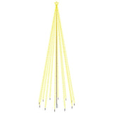 Vidaxl Christmas tree with ground pin 732 LEDs warm white 500 cm