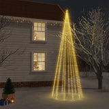 Vidaxl Christmas tree with ground pin 732 LEDs warm white 500 cm