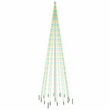Vidaxl Christmas tree with ground pin 1134 LEDs multi -colored 800 cm