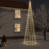 Vidaxl Christmas tree with ground pin 1134 LEDs multi -colored 800 cm
