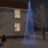 Vidaxl Christmas tree with ground pin 1134 LEDs blue 800 cm
