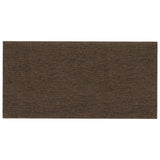 Vidaxl Wandpannelen 12 PCs 0.54 m² ass 30x15 cm Stoff Brown