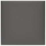 Pannelli a parete Vidaxl 12 ST 1,08 m² 30x30 cm in pelle artificiale grigio