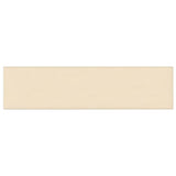 Pannelli a parete Vidaxl 12 ST 1,08 m² 60x15 cm Crema in tessuto