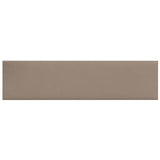 Pannelli a parete Vidaxl 12 ST 1,08 m² 60x15 cm in pelle d'arte Cappuccinocolide