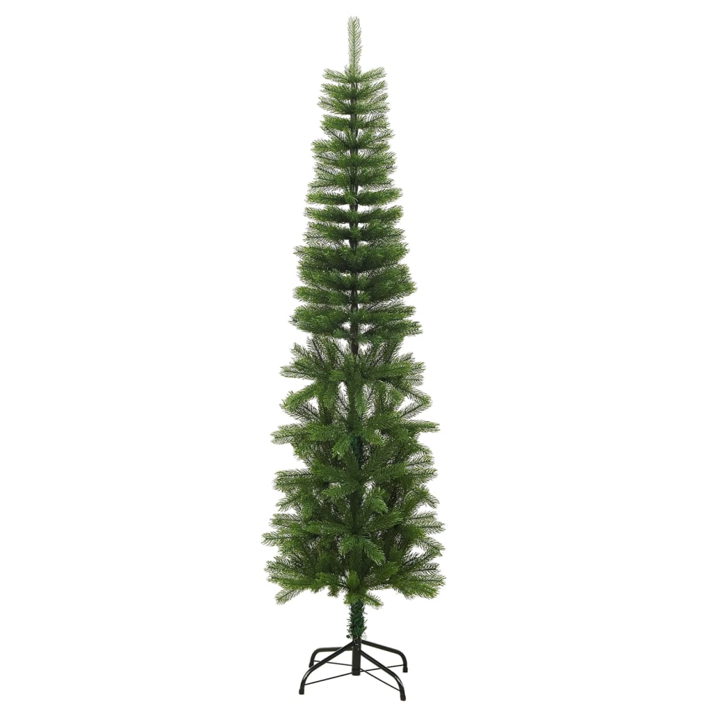 Vidaxl KunstKerstboom se standardním úzkým 210 cm PE