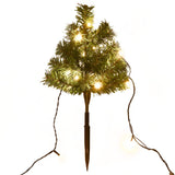 Vidaxl Tuinpadkerst trees 6 st with warm white LEDs 45 cm PVC