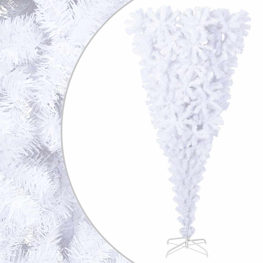 Vidaxl Kunstkerstboom avec un blanc standard de 180 cm blanc