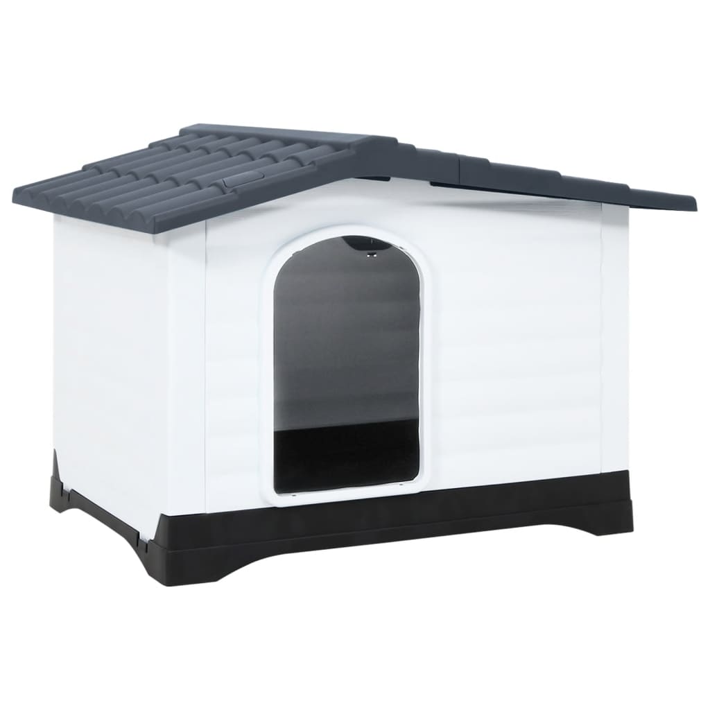 Vidaxl dog loft 90.5x68x66 cm Polypropene gray