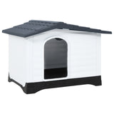 Vidaxl dog loft 90.5x68x66 cm Polypropene gray