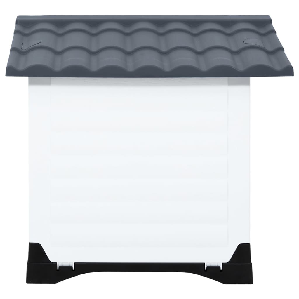 Vidaxl dog loft 90.5x68x66 cm Polypropene gray