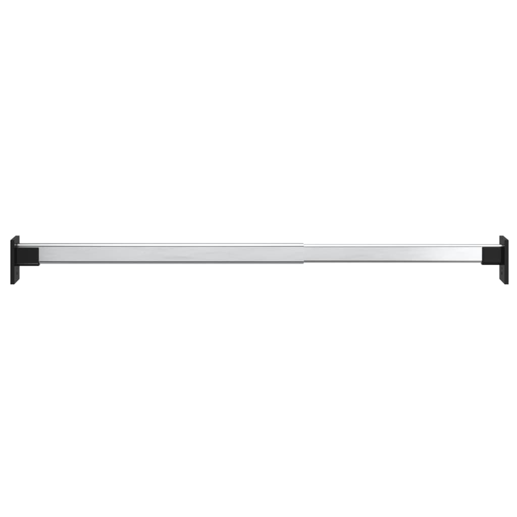 Vidaxl Clothing rods 4 St Telescopic 58-100 cm silver colored