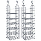 Vidaxl Organizatorji omare 2 ST s 7 policami