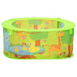 Vidaxl Ball Box per bambini con 300 palline 75x75x32 cm