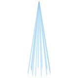 Vidaxl Flagpole Christmas Tree 732 LED Azul 500 cm