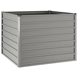 Vidaxl -Pflanzer erhoben 100x100x77 cm Corten Stahl Rusty