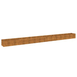 Vidaxl Planter raised 580x50x36 cm Cortenstaal
