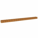 Vidaxl Planter je dvignil 770x50x36 cm Cortenstaal