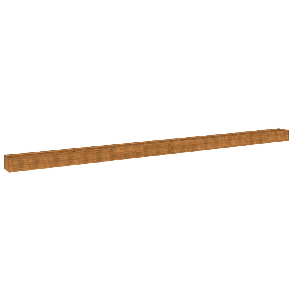 Vidaxl Planter je dvignil 960x50x36 cm Cortenstaal