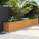 Vidaxl Planter erhéicht 578x50x69 cm CORTSTAAL