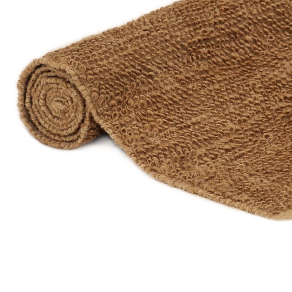 Vidaxl rug Loop Pool handgemaach 80x160 cm Juter a Koteng