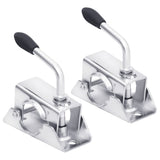 VIDAXL -Nasenradklemmen 2 Stcs 13,5 x 6,5 x 14 cm verzinkter Stahl