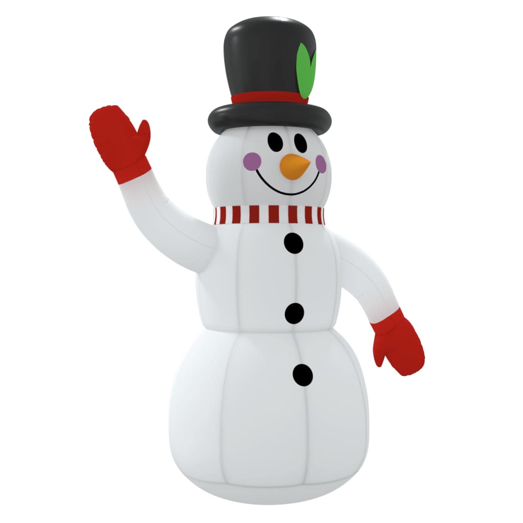 Vidaxl Schneemann mit LEDs 300 cm aufblasbar