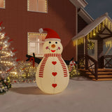 Vidaxl Inflatable Snowman with LED Lights 250 cm