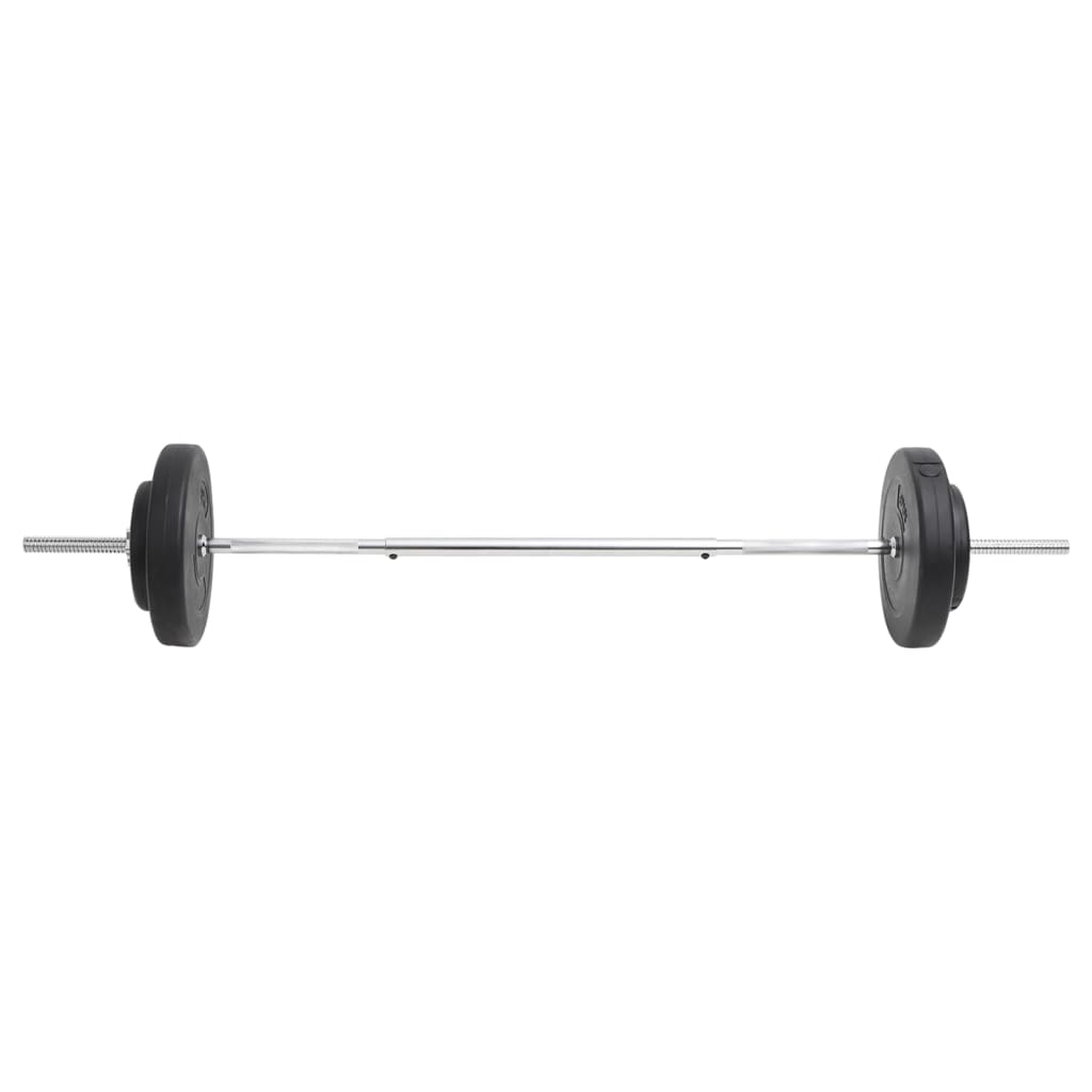 Vidaxl halter med vægte 30 kg