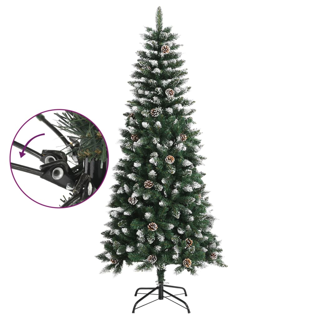 Vidaxl Kunstkerstboom with standard 150 cm PVC green
