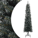Vidaxl Kunstkerstboom with standard narrow 180 cm PVC green