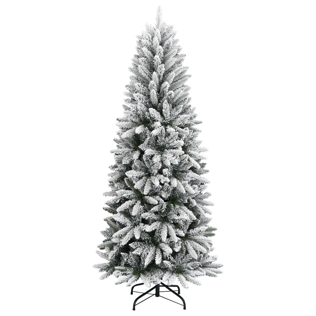 Vidaxl Kunstkerstboom with snow 120 cm PVC and PE