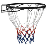 Vidaxl basketballring 39 cm stål sort