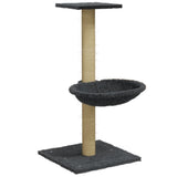 Vidaxl cat furniture with sisal scratching post 74 cm dark gray