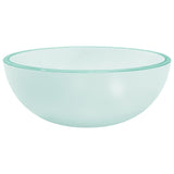 Vidaxl Washbasin 30x12 cm Tempered glass matte