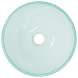 Vidaxl Washbasin 30x12 cm Tempered glass matte