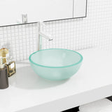Vidaxl Washbasin 30x12 cm Tempered glass matte