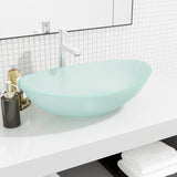 Vidaxl washbasin 54.5x35x15.5 cm tempered glass matt