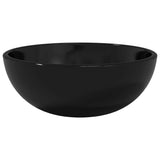 Vidaxl Washbasin 30x12 cm de vidrio templado negro