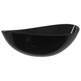 Vidaxl Washbasin 54,5x35x15,5 cm tempereret glas sort