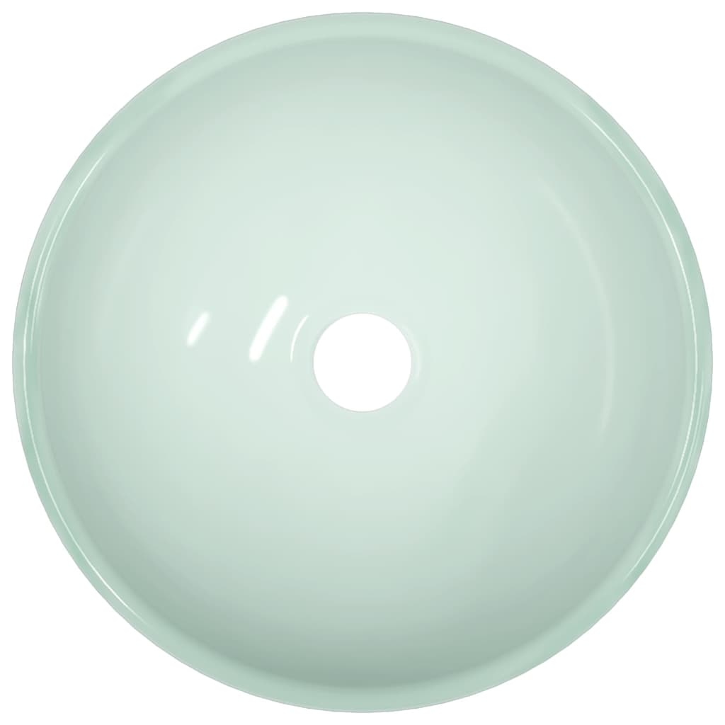 Vidaxl Washbasin 30x12 cm Tempered glass white