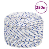 VIDAXL SCOOD ROPE 6 MM 250 M Polypropilene bianco