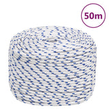 Vidaxl Boot Rope 8 mm 50 m Polypropylene white