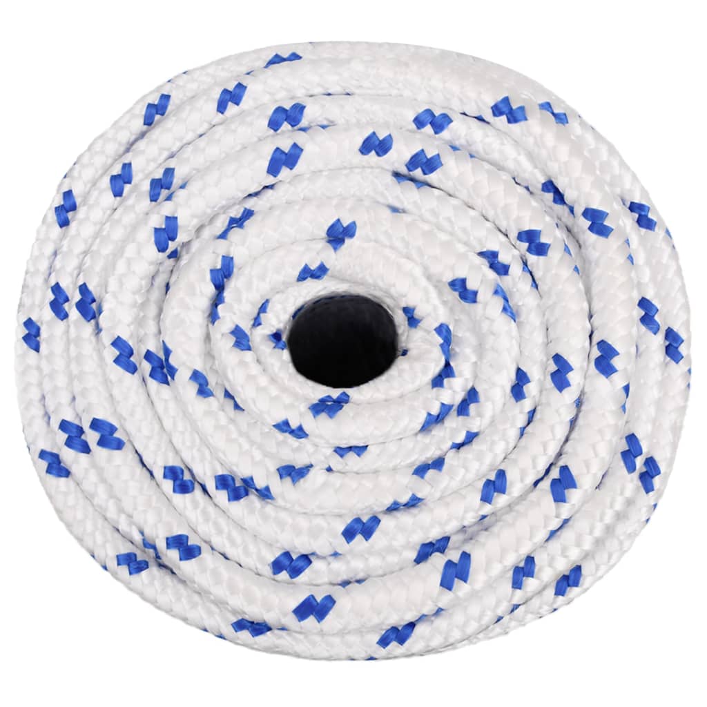 Vidaxl Boot Rope 18 mm 25 m Polypropylene white