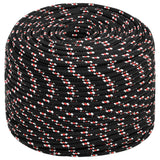 Vidaxl Boot Rope 8 mm 50 m Polypropylen Black