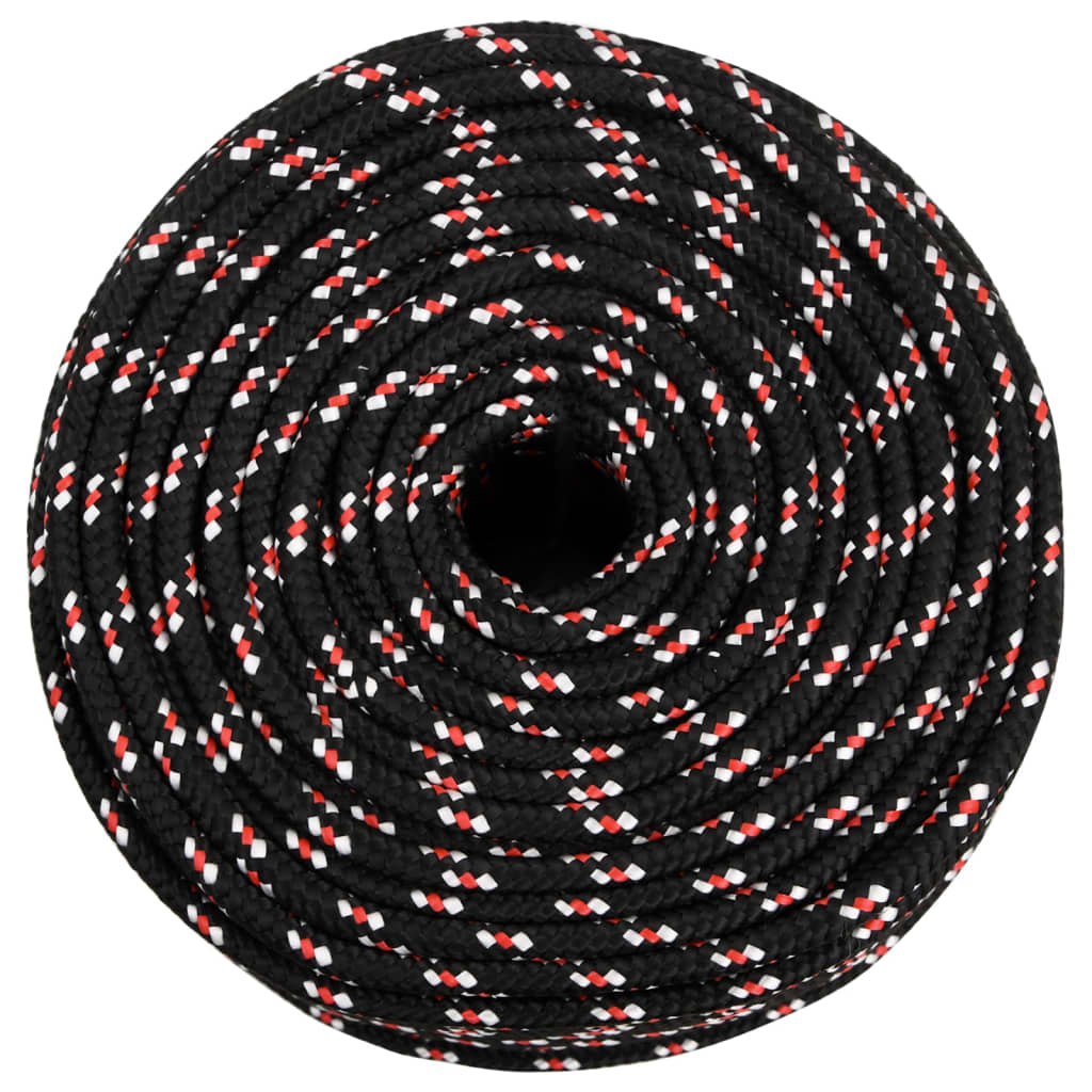 Vidaxl Boot rope 8 mm 250 m polypropylene black