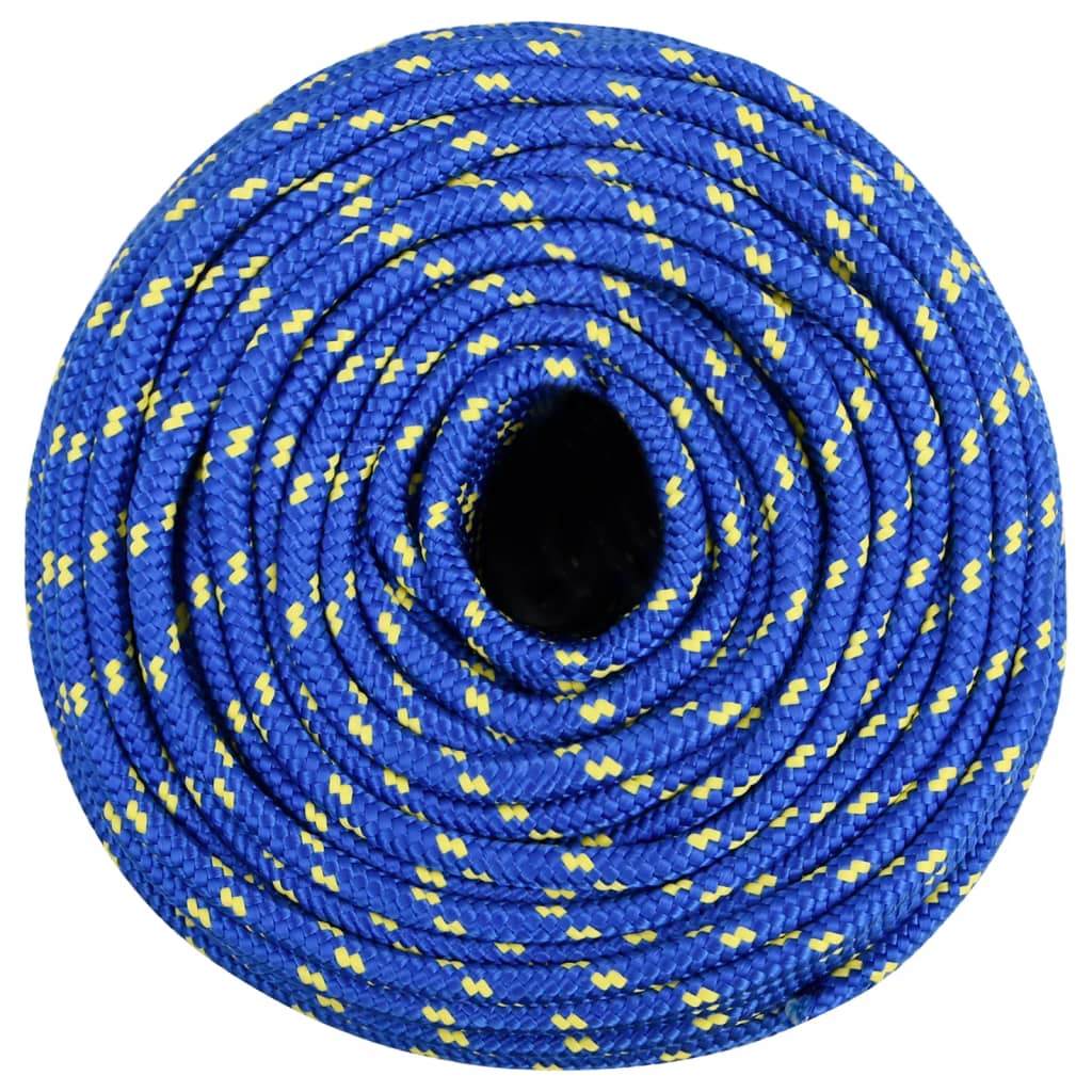 Vidaxl boat rope 8 mm 50 m polypropylene blue