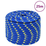 Vidaxl Boat Rope 14 mm 25 m polypropenblå