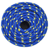 Vidaxl Boat Rope 14 mm 25 m polypropenblå