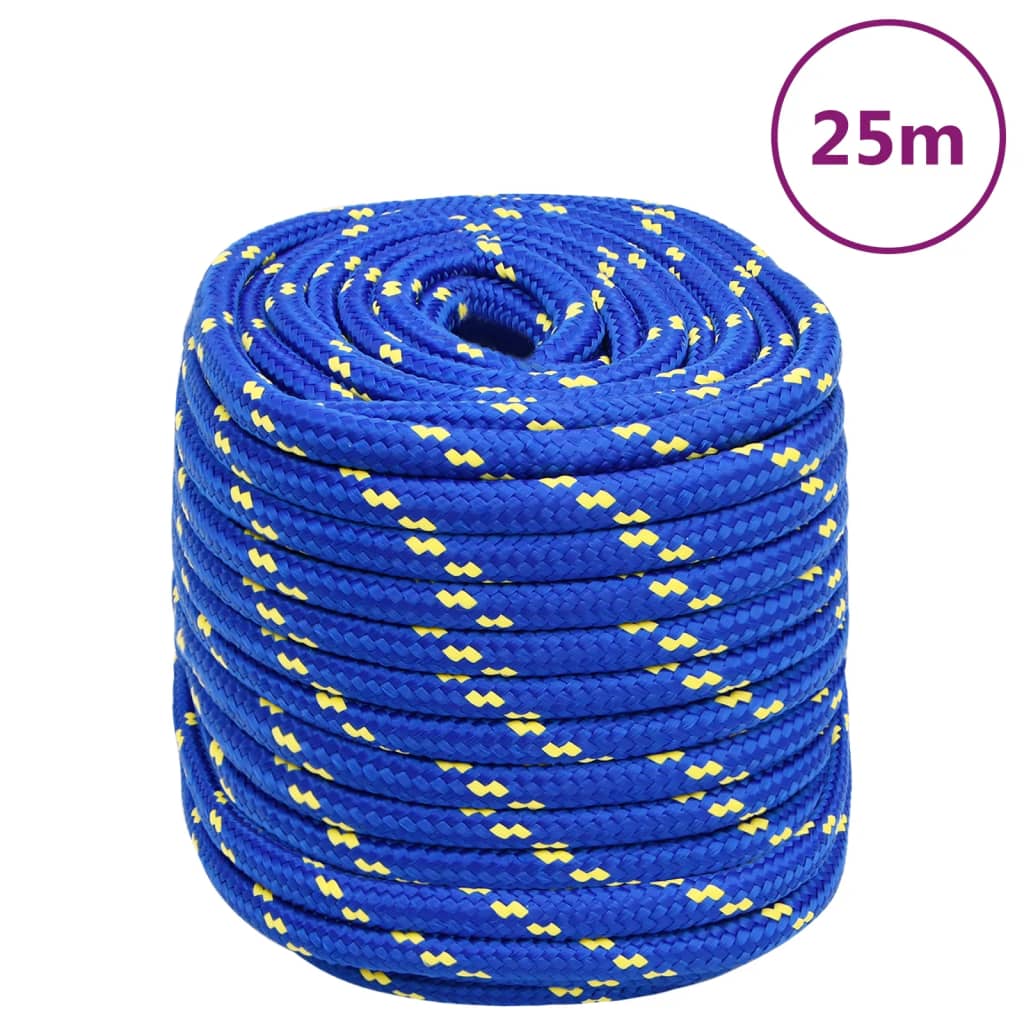 Vidaxl Boot Rope 16 mm 25 m Polroprope blo